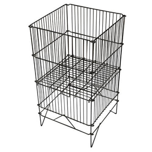 Panier de magasin pliant 24" x 24" x 33" - Pharmacie - Mobico Canada