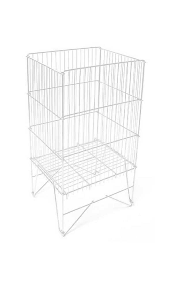 Panier de magasin pliant 24" x 24" x 33" - Pharmacie - Mobico Canada