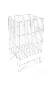 Panier de magasin pliant 24" x 24" x 33" - Pharmacie - Mobico Canada