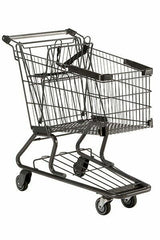 Large shopping cart, 151 liters, 36.5" X 18.5" X 36.25"