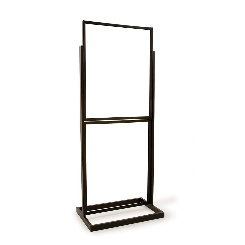 Porte - affiche 2 niveaux 22'' x 28'', base 24" x 15", hauteur 59" - Porte - affiche de plancher - Mobico Canada