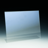 L shape sign holder 11” x 8.5” H, acrylic