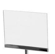 Porte - affiche horizontal en acrylique 7” x 5.5” H - Porte - affiche pour penderie - Mobico Canada