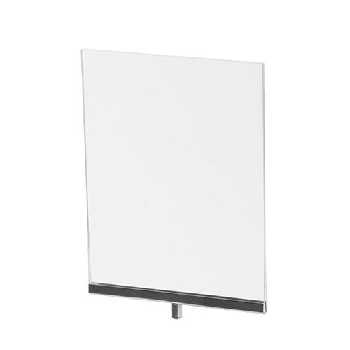 Porte - affiche vertical en acrylique 8.5” x 11” H - Porte - affiche pour penderie - Mobico Canada