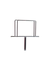 Sign holder, paper clip style, with 3” steam
