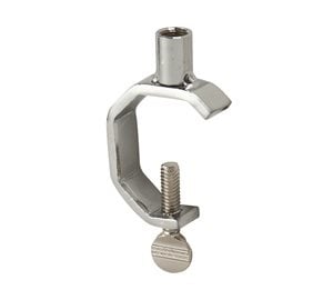 Attache en C pour pôle 1 - 1/4" à 1 - 5/16" avec tige de 2", filet 3/8" - 27 - Porte - affiche pour penderie - Mobico Canada