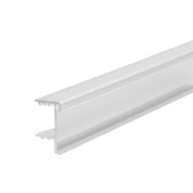 Porte-prix, moulure transparente, 1,25 po H x 48 po pour tablette lisse