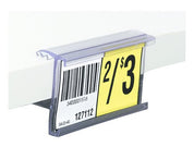 Porte - prix 1 - 1/4”H pour tablette 5/8'' ou 3/4'' d'épaisseur / 48" de long - Porte - prix & solution d'accrochage - Mobico Canada