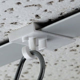 Plastic ceilling hook 3/4" X  1-1/8"