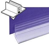 Price holder, adhesive PVC, 1"x 1", for matérial up to 0.065" thick 