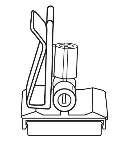 Porte - affiche Inclinable avec base magnétique 2 - 1/8"x 1 - 3/4" x 2 - 1/4"H - Mobico Canada