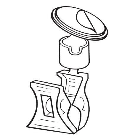 Porte - affiche adhésive, support à pince 2 - 1/4" - Porte - prix & solution d'accrochage - Mobico Canada