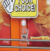 Porte - affiche acrylique avec pince à ressort clair, 2 - 3/4" - Porte - prix & solution d'accrochage - Mobico Canada