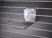 Boite et bol en acrylique pour slatwall - Accessoires pour panneaux rainuré - Mobico Canada