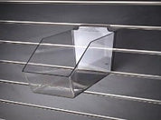 Boite et bol en acrylique pour slatwall - Accessoires pour panneaux rainuré - Mobico Canada