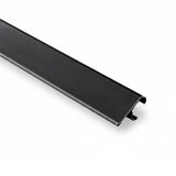 Hinged Ticket Molding with Direct Mount for Double Wire Shelf