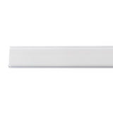 Porte prix autocollant avec moulure 48", dos blanc