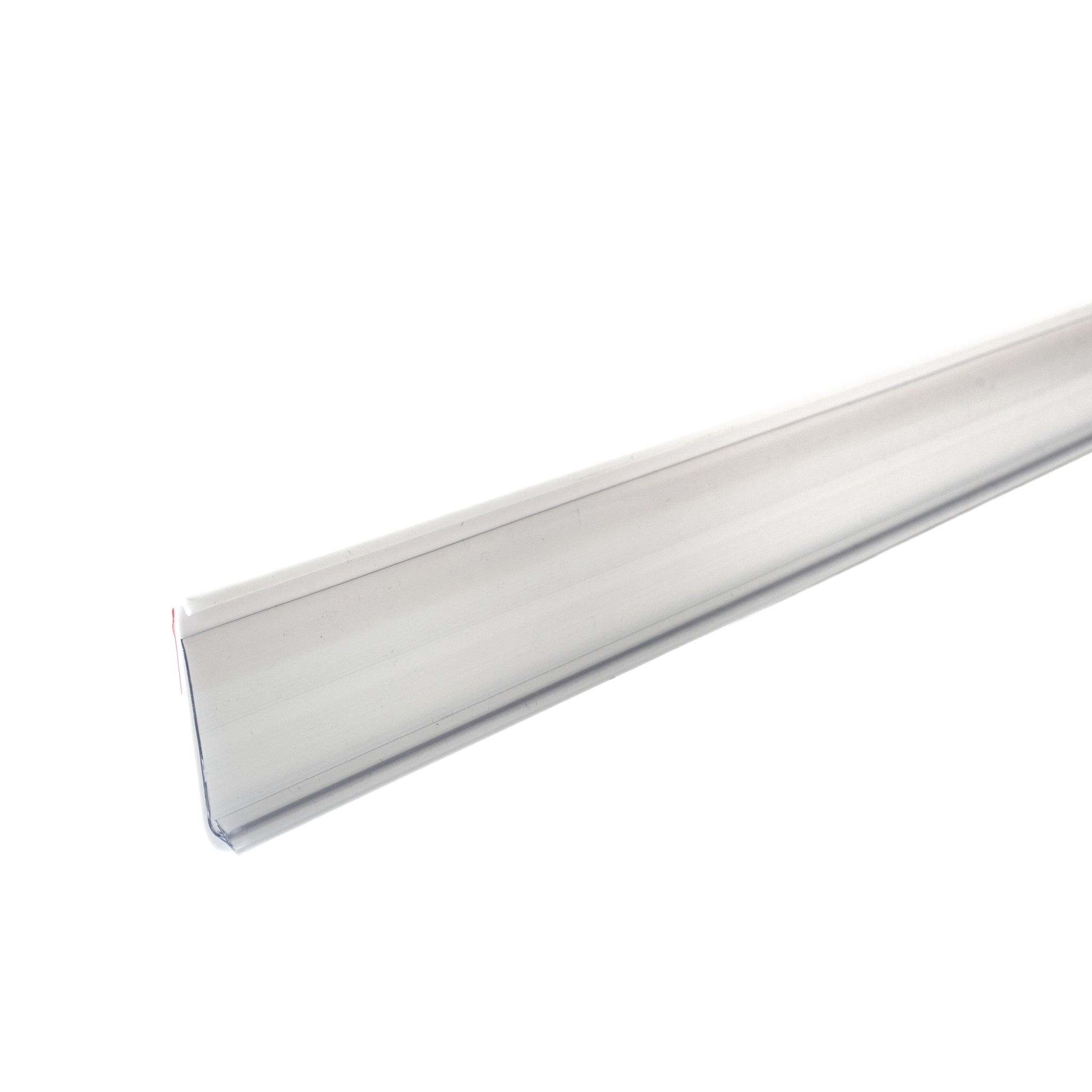 Porte prix autocollant avec moulure 48", dos blanc - Mobico inc.