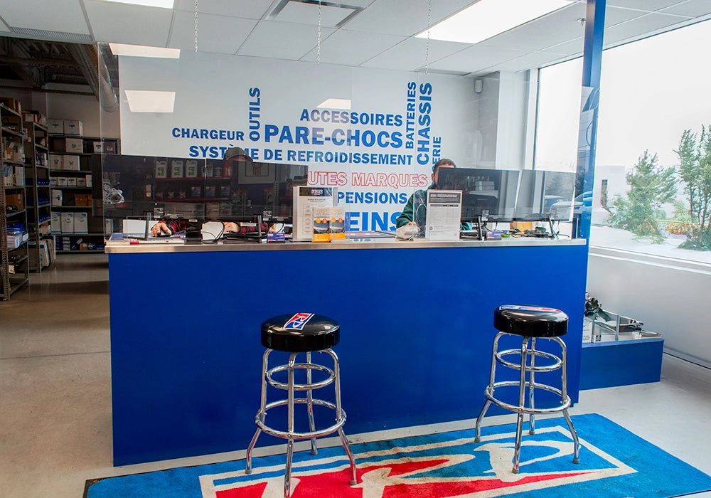 Renovation of the TRP Grand Montréal shop in Saint-Eustache
