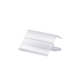 Price holder 2'' x 1.25'' H for 5/8'' or 3/4'' thick shelf, 50 units