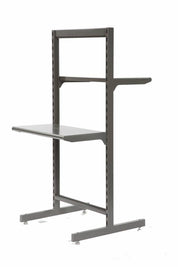 Poteau de bout pour gondole 50'' - Gondole HD encoches 1" - 2"cc - Mobico Canada
