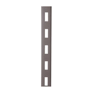 Crémaillère murale système HD 120" avec encoches 1" - 2" CC - Crémaillère HD encoches 1" - 2"cc - Mobico inc.