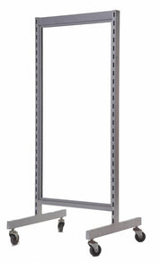 Poteau de bout pour gondole 50'' - Gondole HD encoches 1" - 2"cc - Mobico Canada