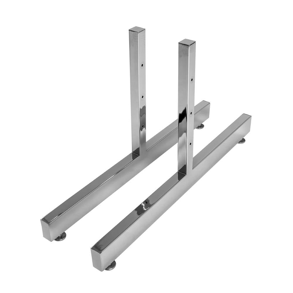 Paire de patte en T 24" x 12"H pour grille et slatgrille - Présentoirs pour vos événements - Mobico Canada