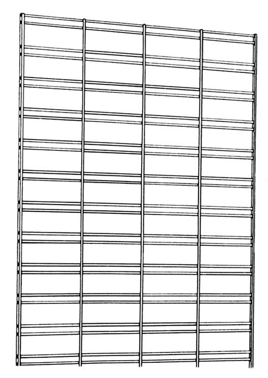 Panneau de slatgrille 24''L - Présentoirs pour vos événements - Mobico Canada