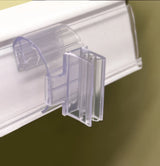 Fixed card clip - Adjustable perpendicular clip
