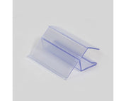 Porte - prix 2'' x 1.25'' H pour tablette de 5/8'' ou 3/4'' d'épaisseur, 50 unités - Porte - prix & solution d'accrochage - Mobico Canada