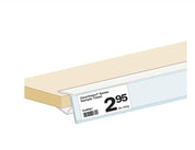 Porte - prix 2'' x 1.25'' H pour tablette de 5/8'' ou 3/4'' d'épaisseur, 50 unités - Porte - prix & solution d'accrochage - Mobico Canada