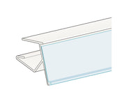 Porte - prix 2'' x 1.25'' H pour tablette de 5/8'' ou 3/4'' d'épaisseur, 50 unités - Porte - prix & solution d'accrochage - Mobico Canada