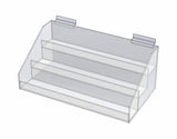 3 level acrylic display 15"L x 8"P x 6"H, counter or sw