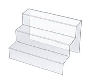 Escalier en acrylique 14’’ x 9’’ x 9’’ H - Accessoires de présentation - Mobico Canada