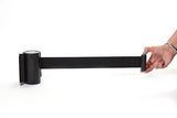 72" wallmount retractable belt