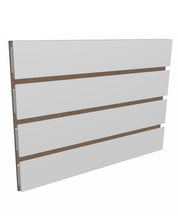 Panneaux rainuré 96"x 48''H rainuré sur le 96", blanc - Boutique de golf - Mobico Canada