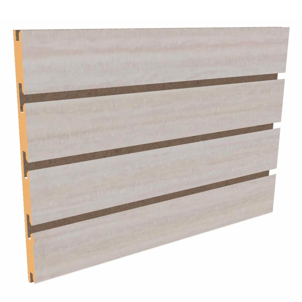 Panneaux rainuré 96"x 48''H | Choco blanc. - Boutique de golf - Mobico Canada