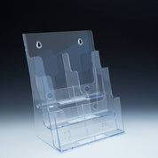 Support à brochure 3 niveaux 9 - 3/8" x 7" x 13 - 1/2"H, mur/comptoir/SW - Accessoires de présentation - Mobico Canada
