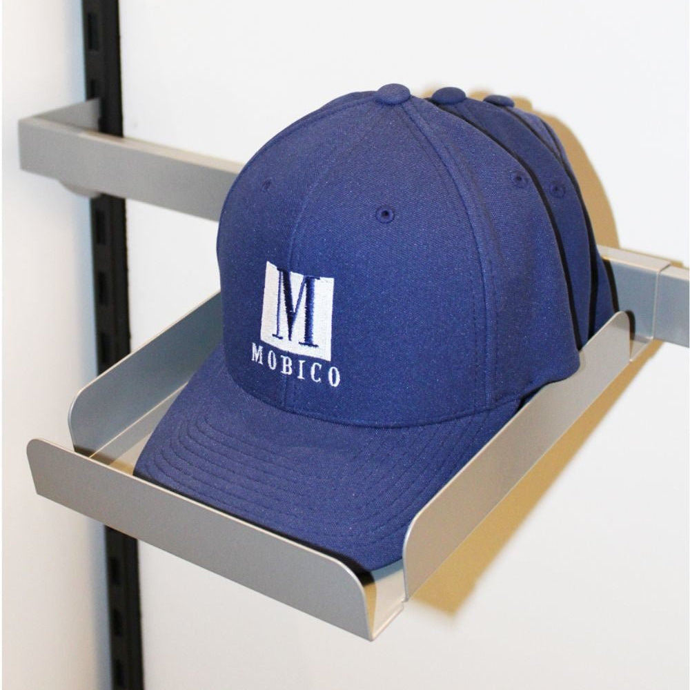 Support à casquette pour flatbar - Noir - argent 7.75" X 9.88" X 1.5"H - Boutique de golf - Mobico Canada