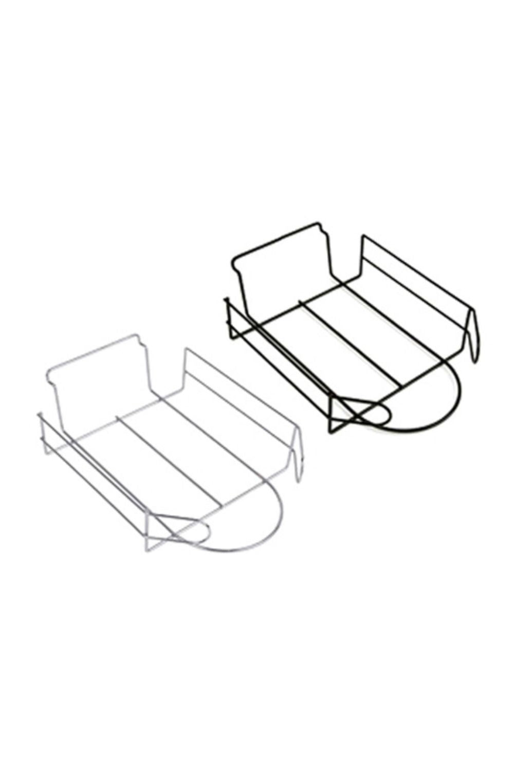 Support casquette en grillage - Noir ou blanc pour SW, (12 casquettes) - Accessoires pour panneaux rainuré - Mobico Canada