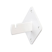 Support mural 3” pour grille et slatgrille - Base, connecteur & support mural - Mobico Canada