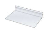 Shelf acrylic 10'' x 6'' for slatwall