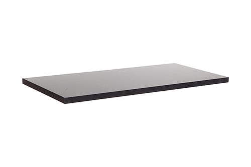 Tablette en mélamine noire ou blanche - Tablette - Mobico Canada