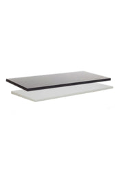 Tablette en mélamine noire ou blanche - Tablette - Mobico Canada