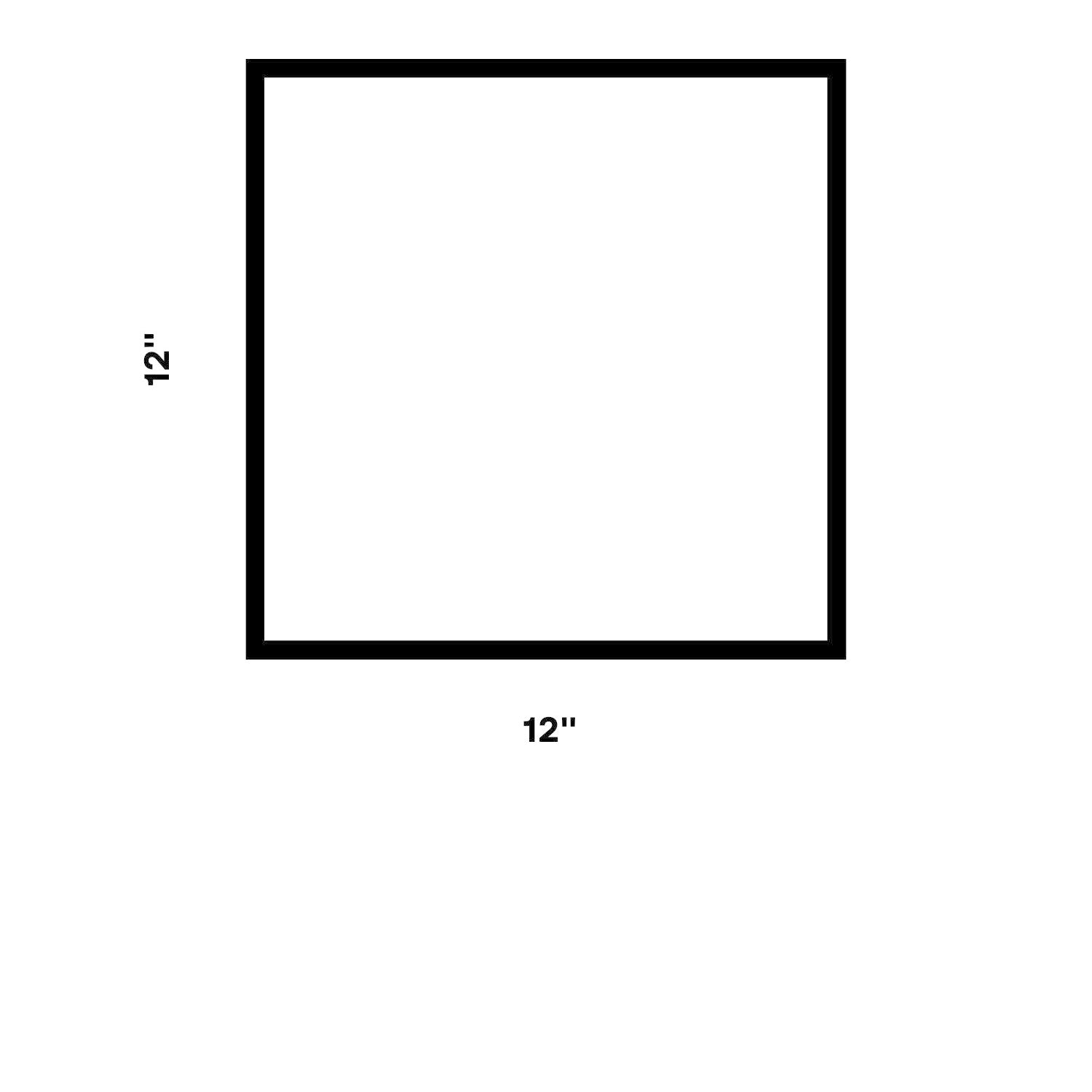 Tablette en verre trempé 12" X 12", 5mm - Tablette - Mobico Canada
