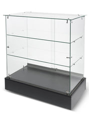 Vitrine verre sur verre économique - 36"x20"x38" - Comptoirs Vitrés - Mobico Canada