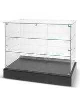 Full vision frameless glass display - 48"x20"x38"H